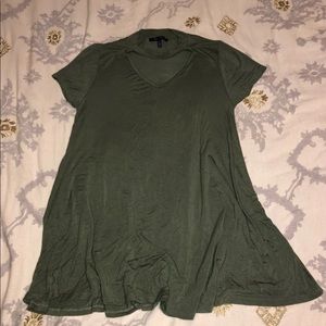 Army green dress